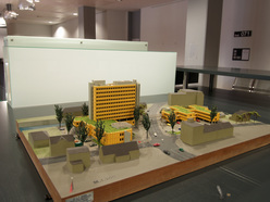 Modell des Justizgebäudes